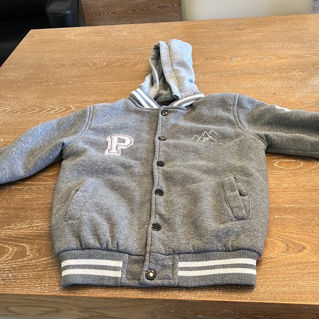 Warm Winter Jacket With Hoodie